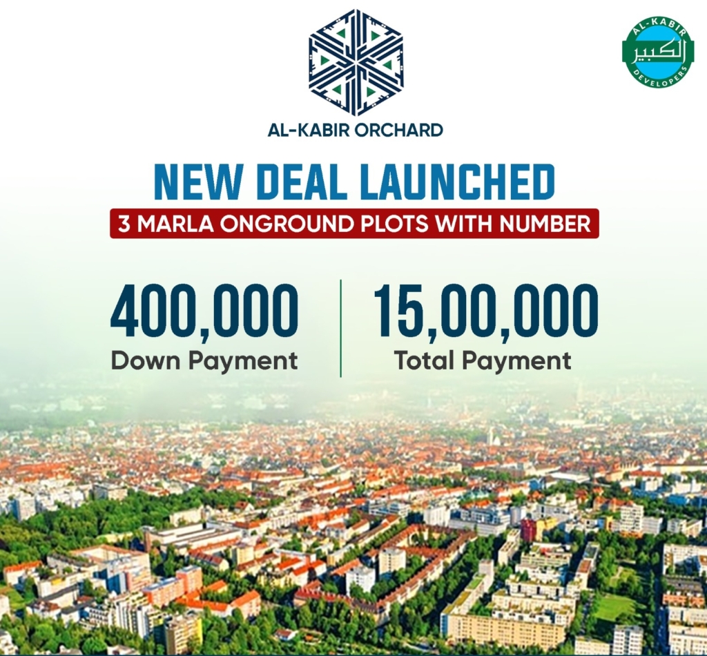 3 Marla On Ground Plots in Kala Shah Kaku Lahore