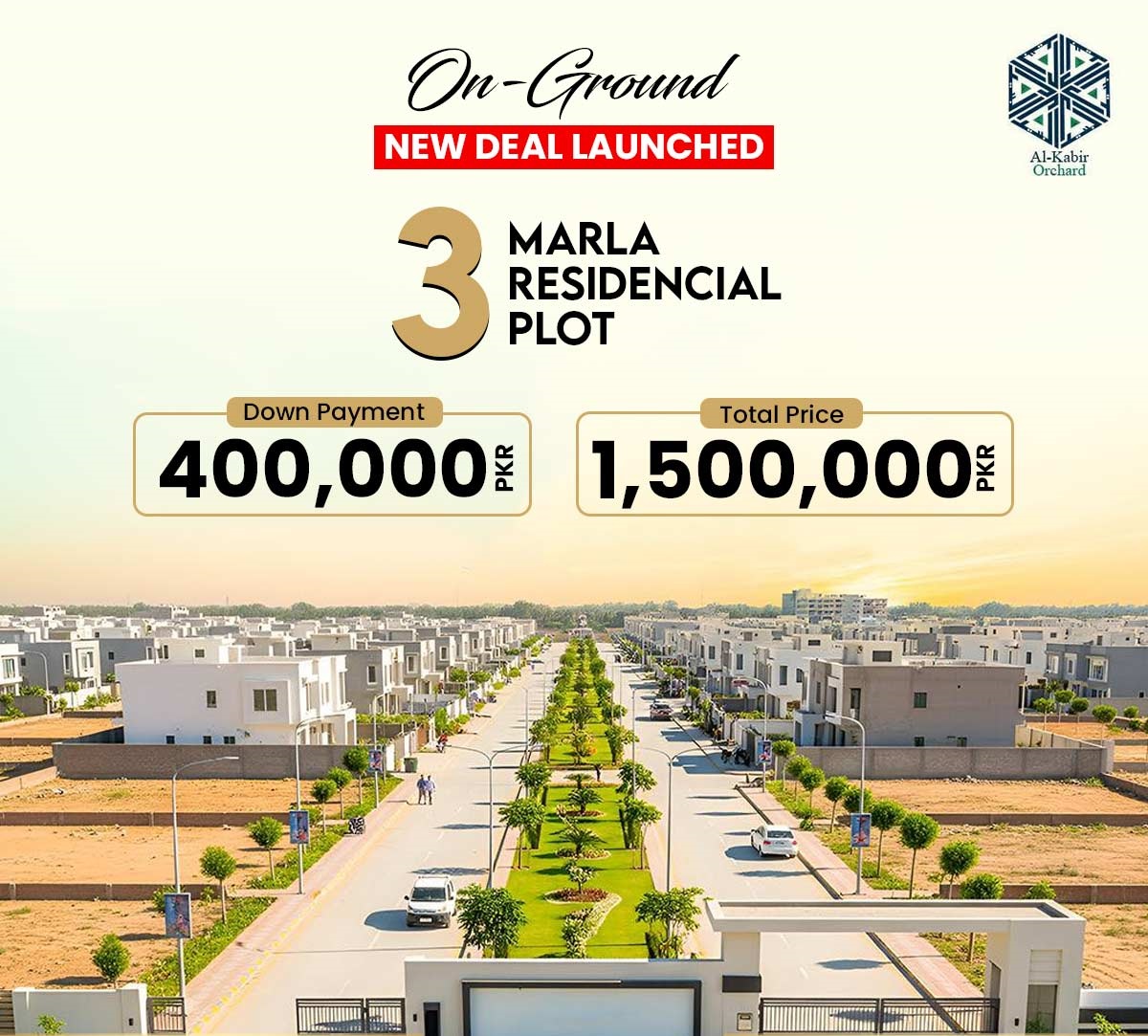 Onground Plots in Al Kabir Orchard